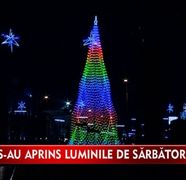 Feerie de Sarbatori in Bucuresti! S-au aprins luminitele de Craciun VIDEO